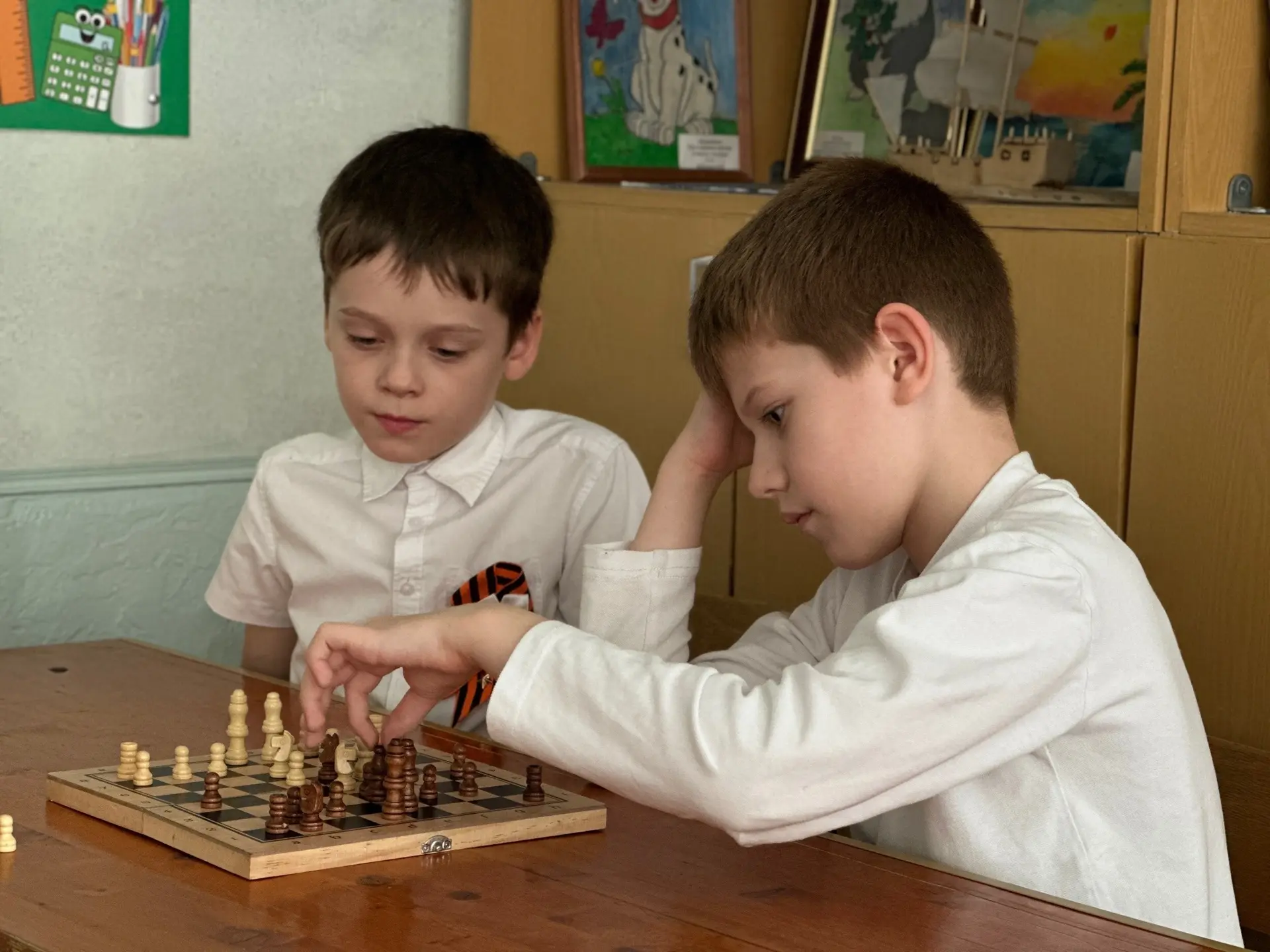 ♟ Шахматный турнир в начальной школе ♟
