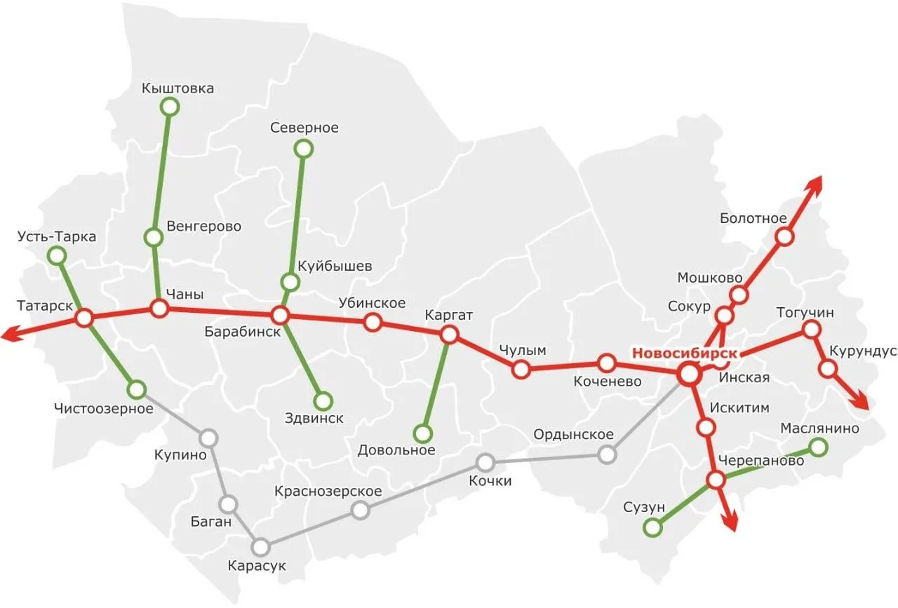 🚆 В Новосибирской области запустят новые мультимодальные маршруты  

В этом году синхронизируют рас