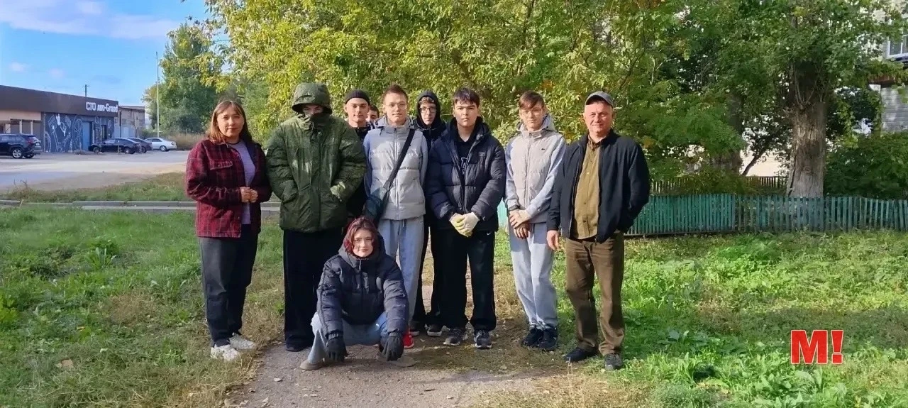 🌿 Студенты нашего колледжа не остались в стороне — и внесли свой вклад в чистоту города!