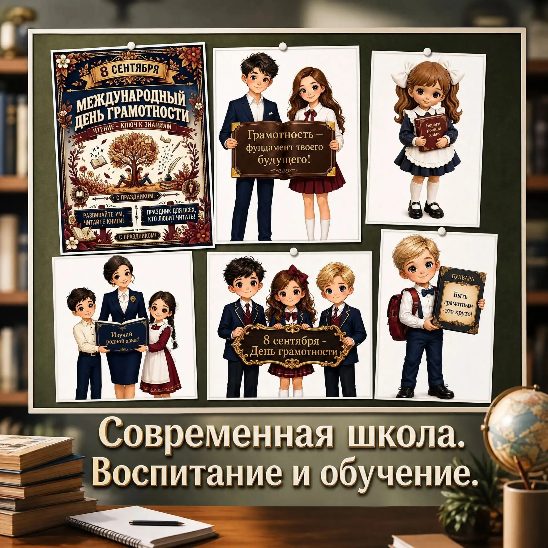 ✏️Международный день грамотности