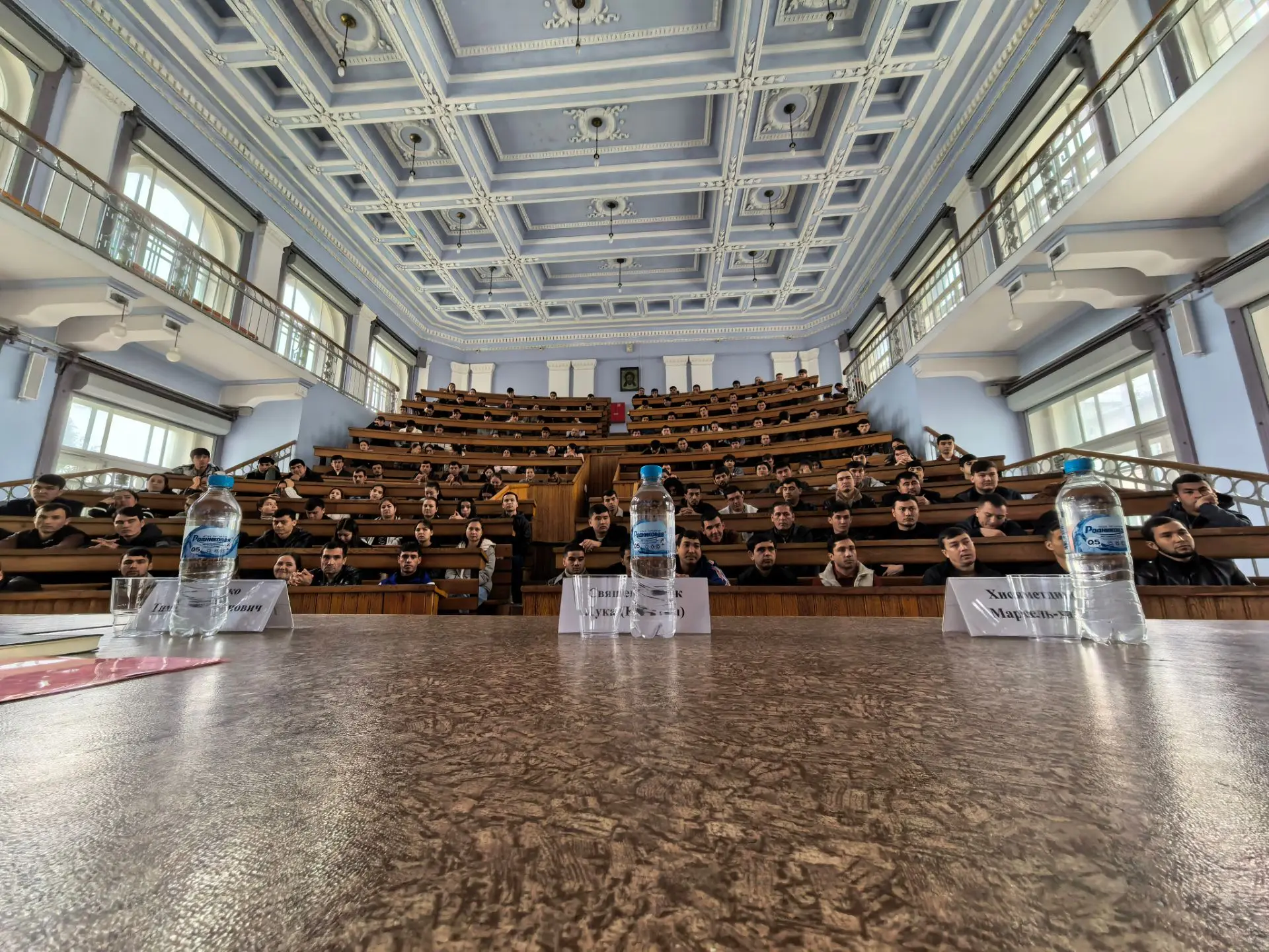 Рассказываем про опасность деструктивных сект студентам СГУ из Туркменистана. Прекрасна...