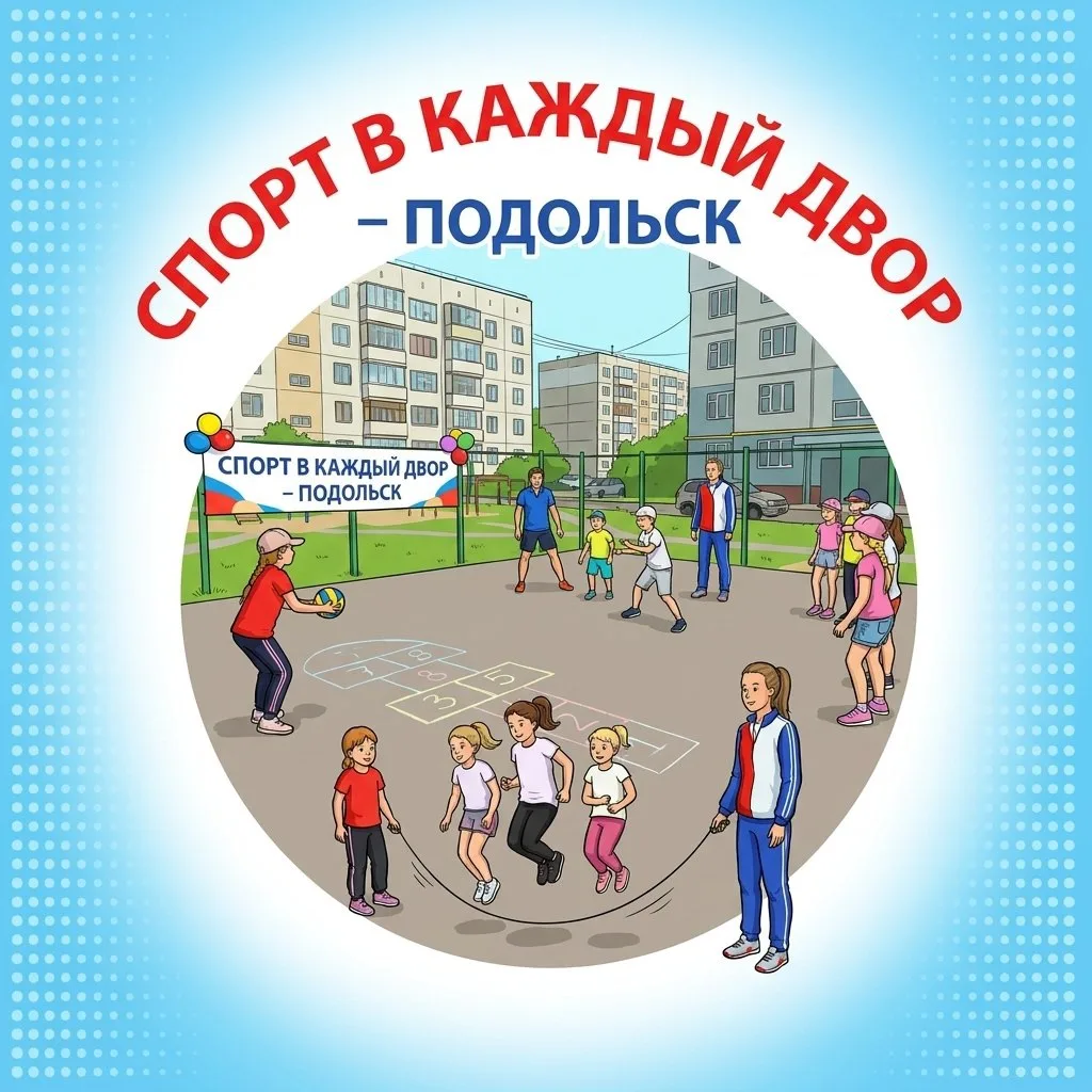 🛝 Во дворах Подольска детей приглашают сыграть в вышибалы, пятнашки и классики

В Подольске продолж