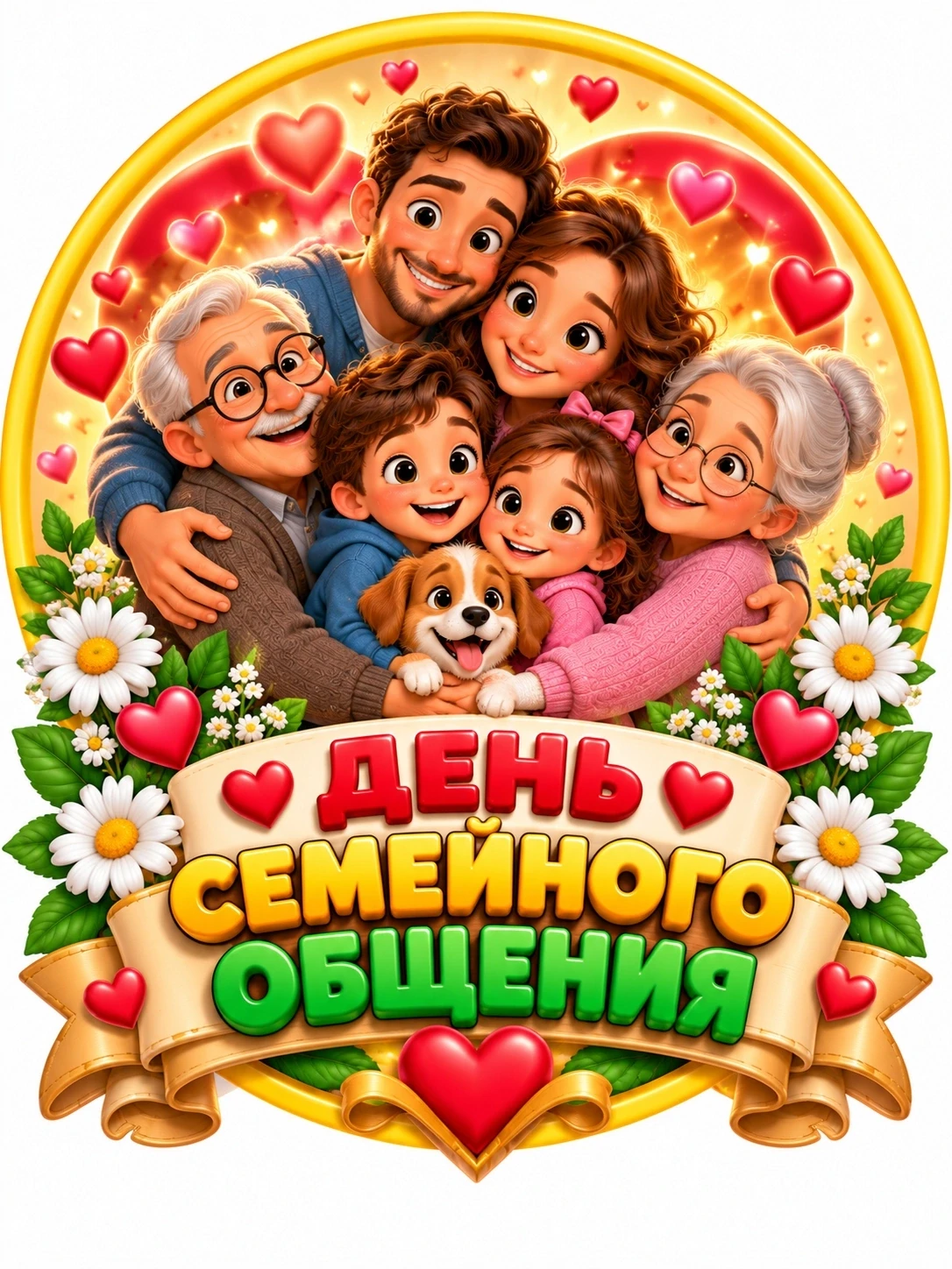 Сегодня — День семейного общения! ❤️