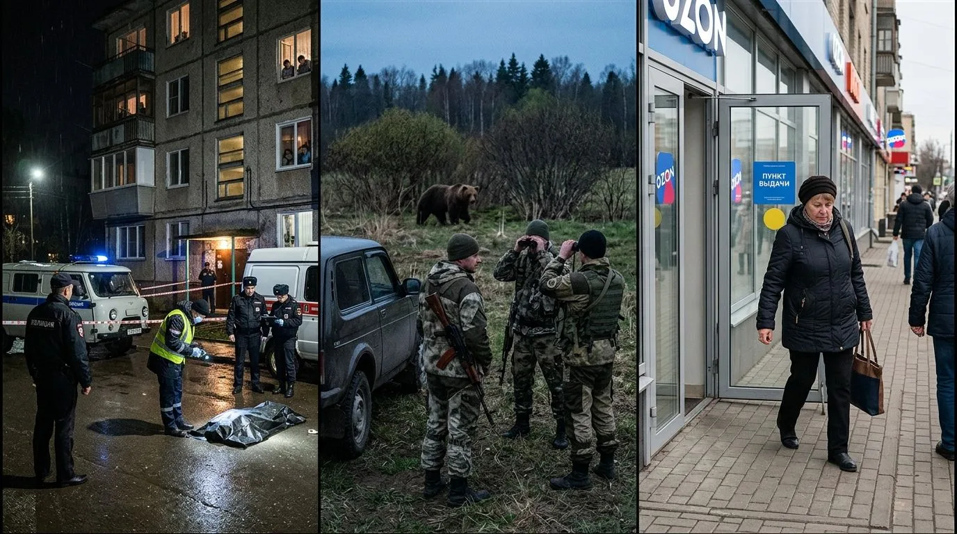 Убийство, медведи и кража в ПВЗ