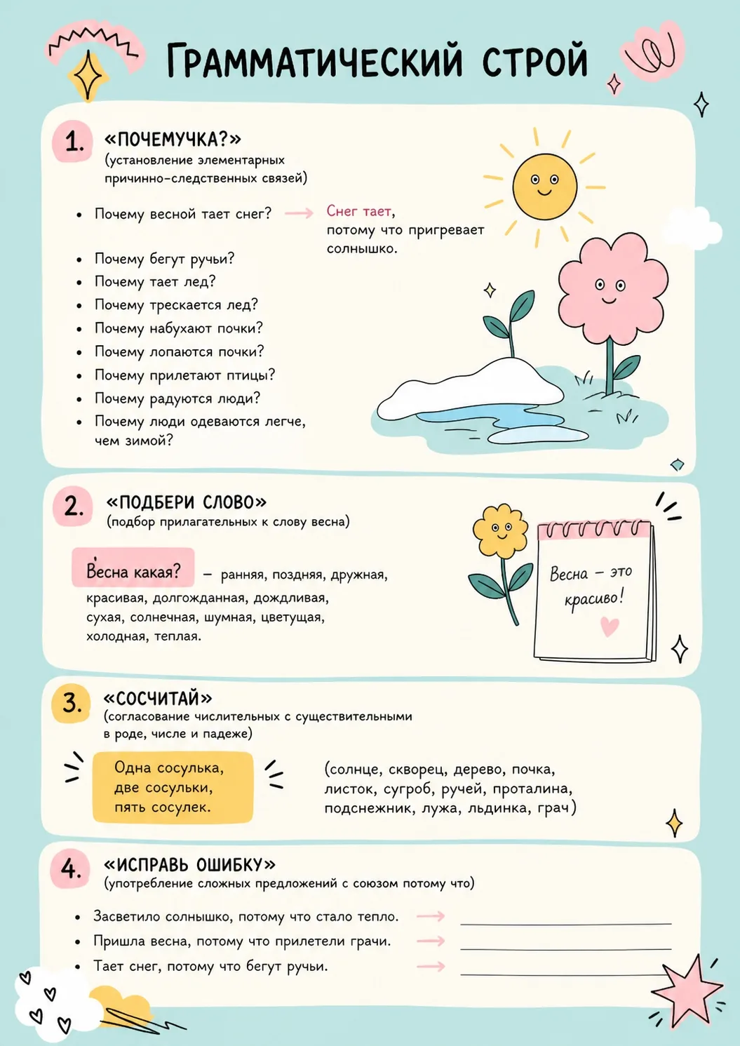 Тема "Весна"