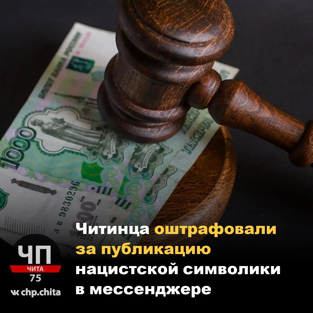 📣 Читинца оштрафовали за публикацию нацистской символики в мессенджере

По данным Забайкальского ли