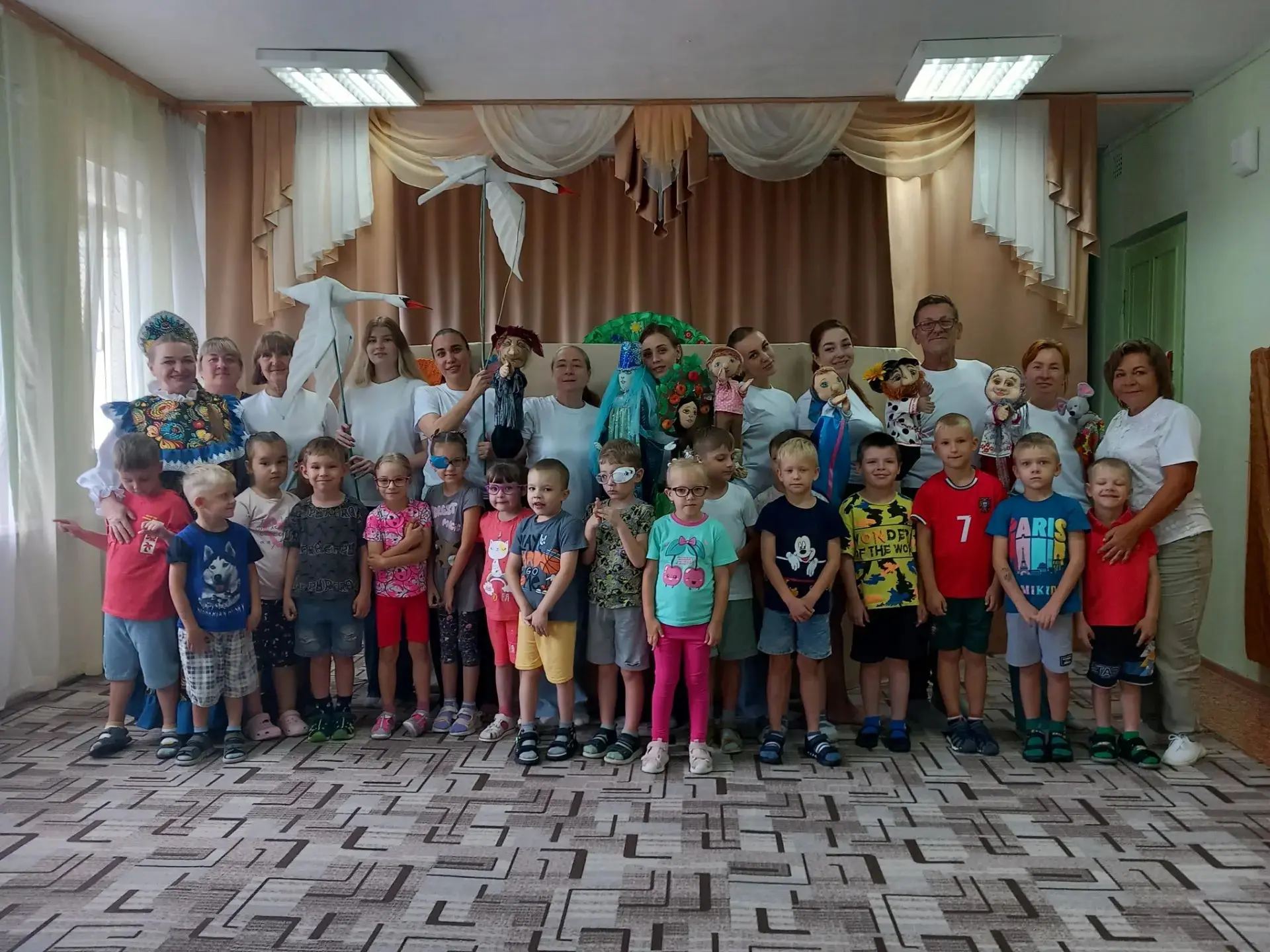 🎭 «Гуси-лебеди»: Культурный центр «Инской» снова в гостях у нас.