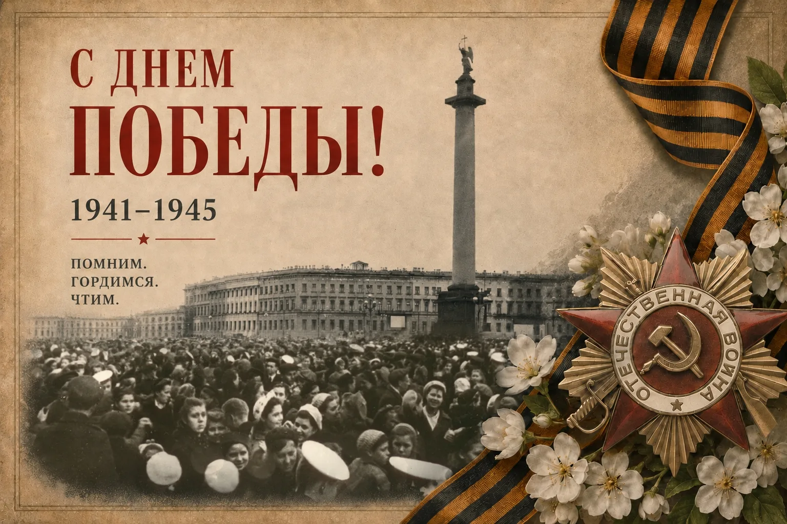С Днём Победы!