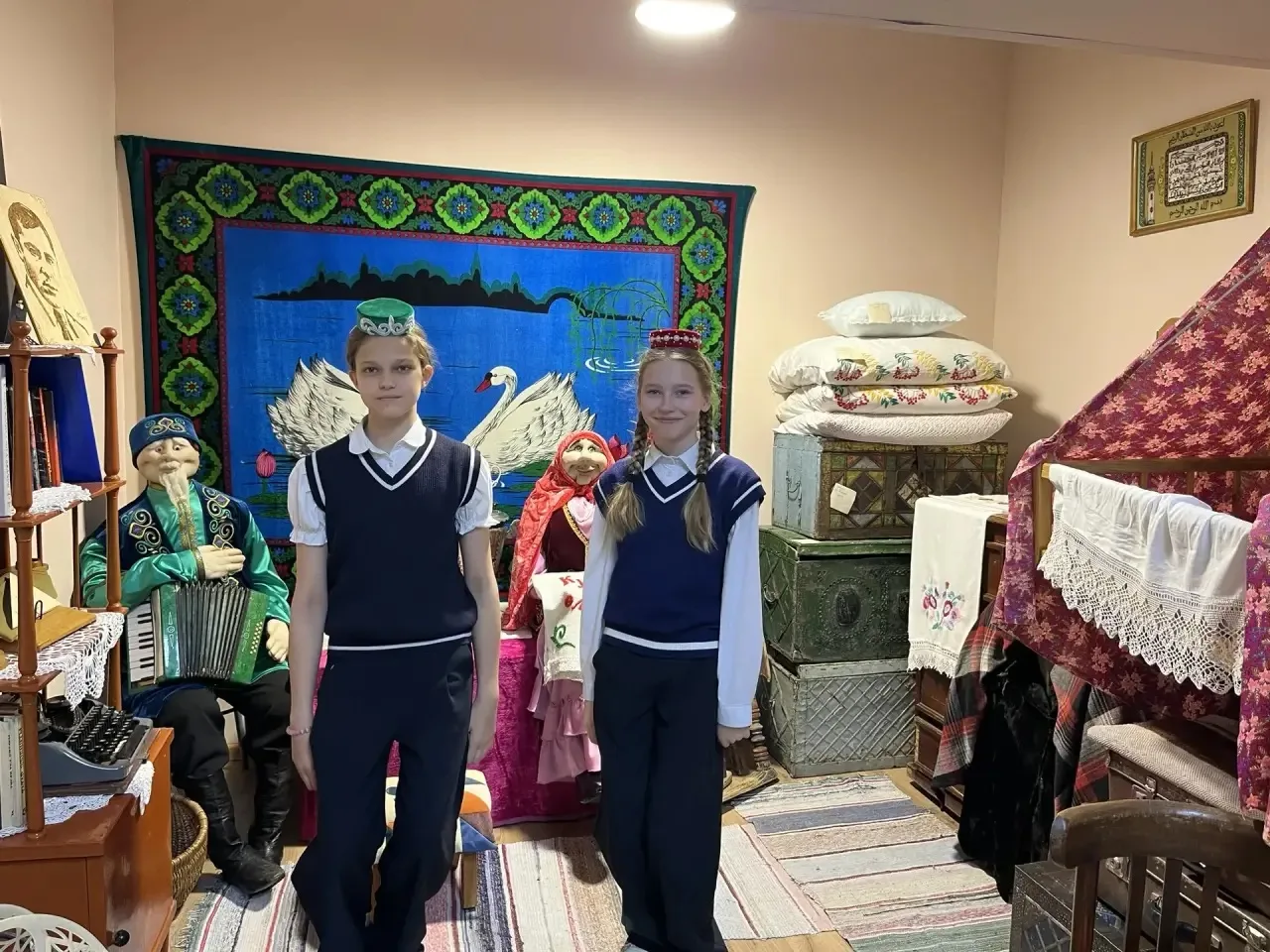 🌿Год единства народов России.   15 апреля 5п класс посетил Центр татарской культуры Курганской облас
