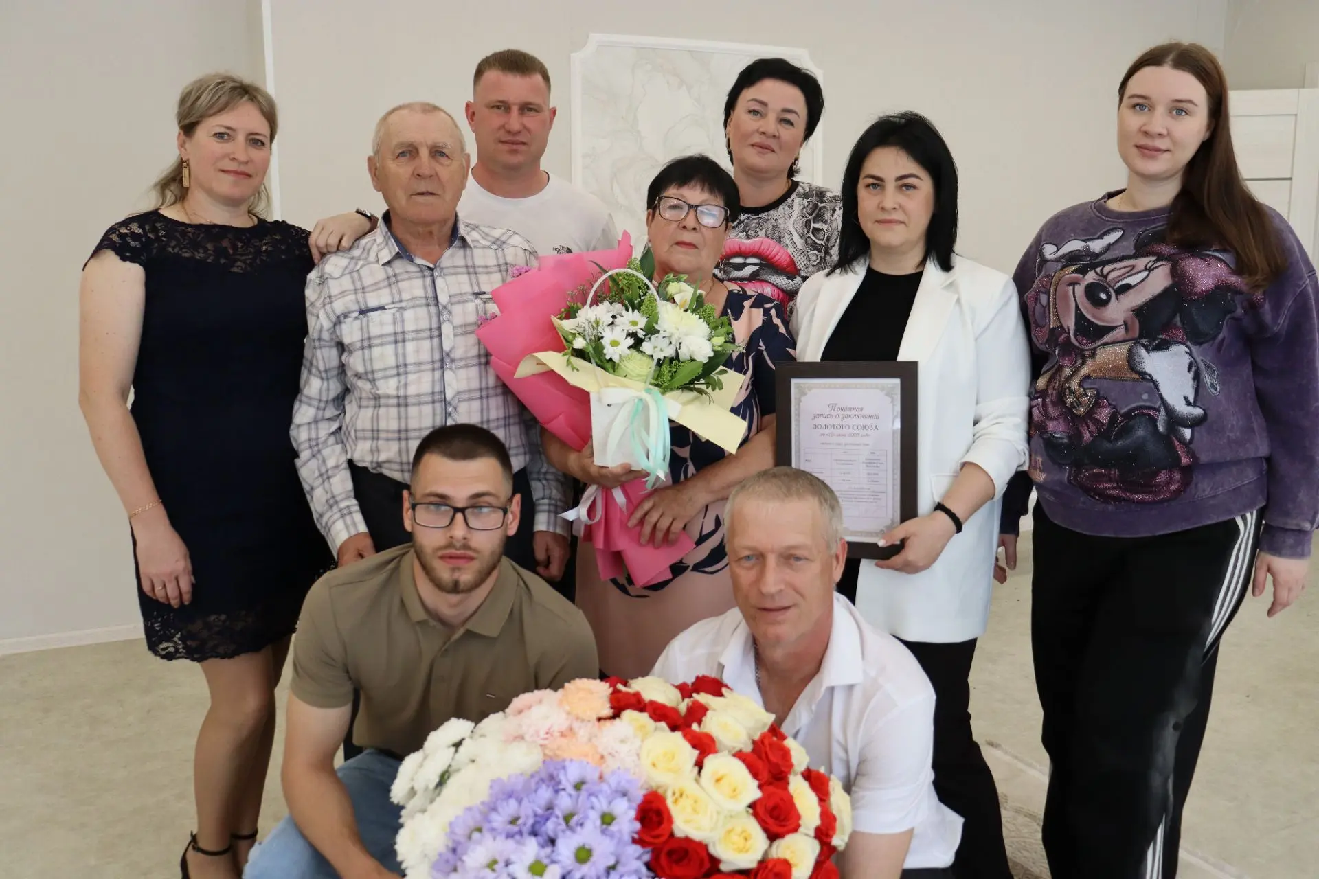 🥰«Золотой» юбилей супружеской жизни встретила еще одна пара из города Облучье