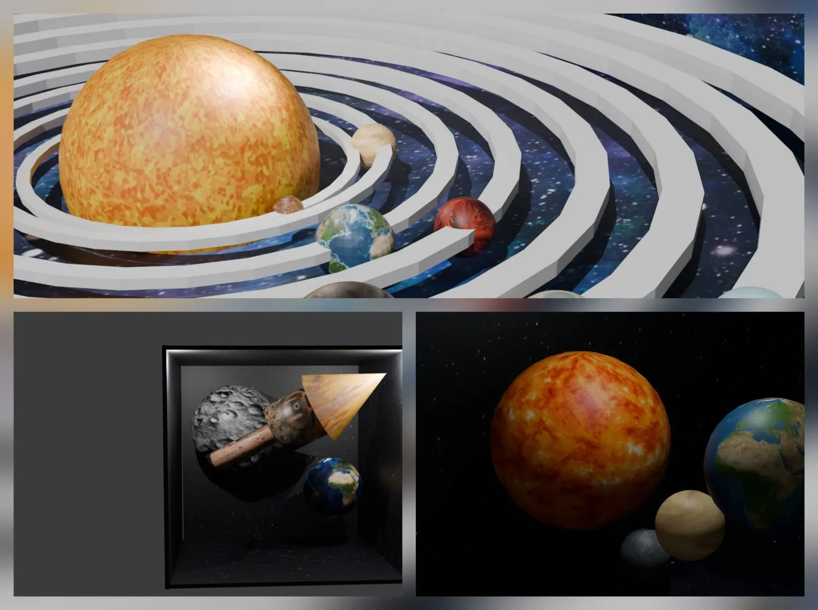 🚀 3D моделирование на уроках технологии ко Дню Космонавтики   💻 На уроках технологии семиклассники о