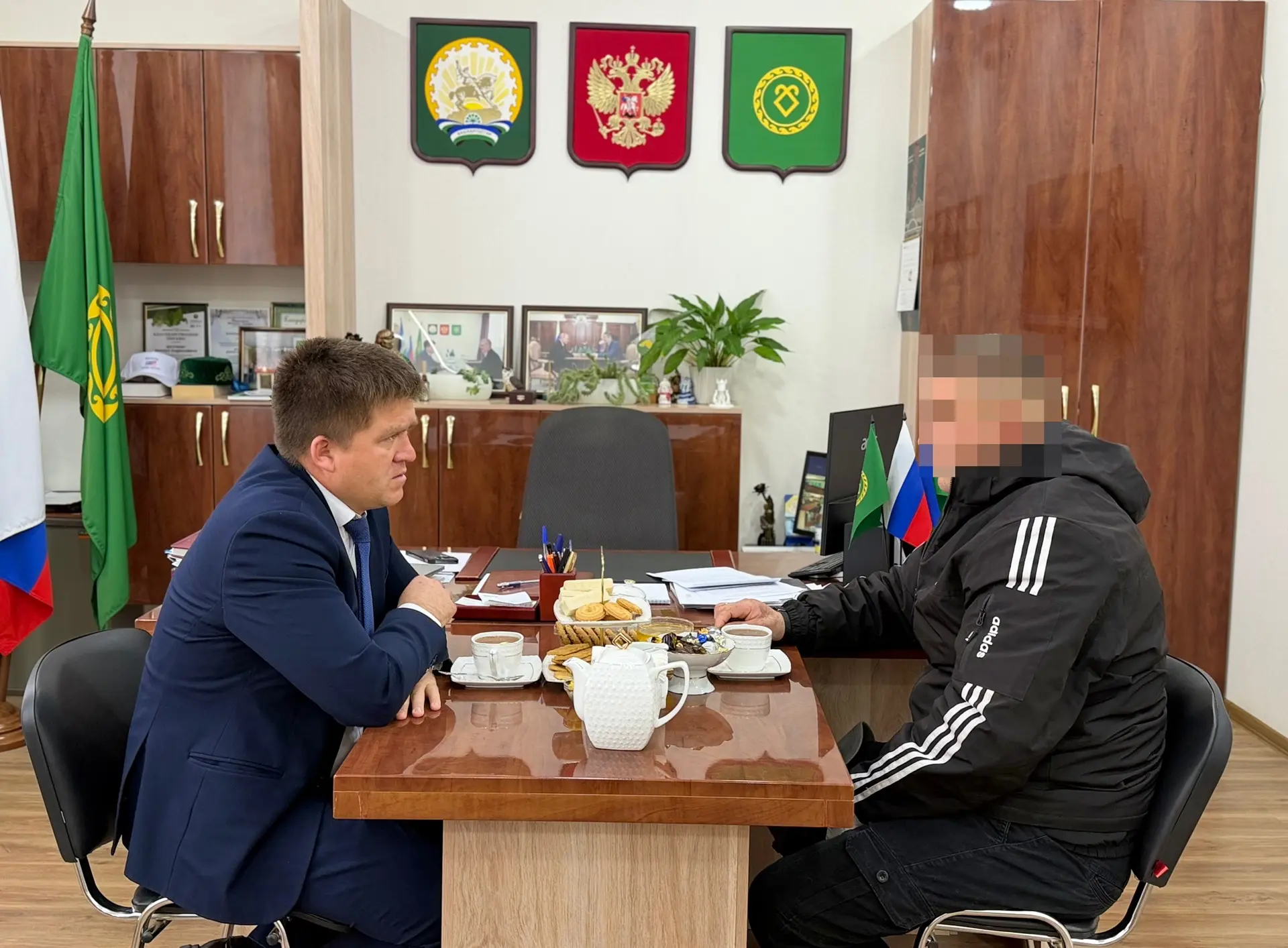 Встретился с нашим земляком, военнослужащим с позывным «Дикий». Сейчас он проходит реаб...