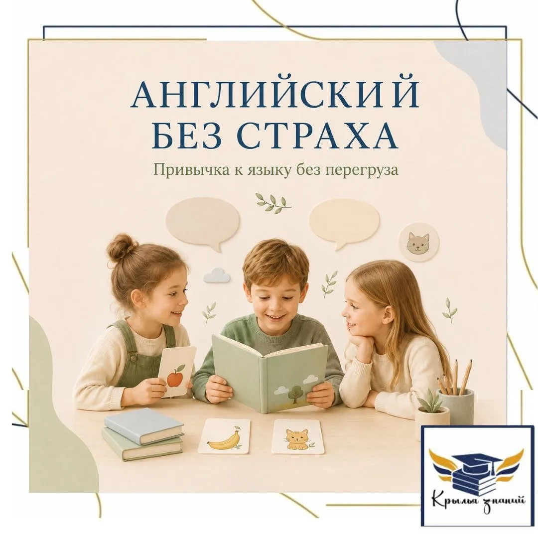 🏴󠁧󠁢󠁥󠁮󠁧󠁿Как дети привыкают к английскому без страха и перегруза.