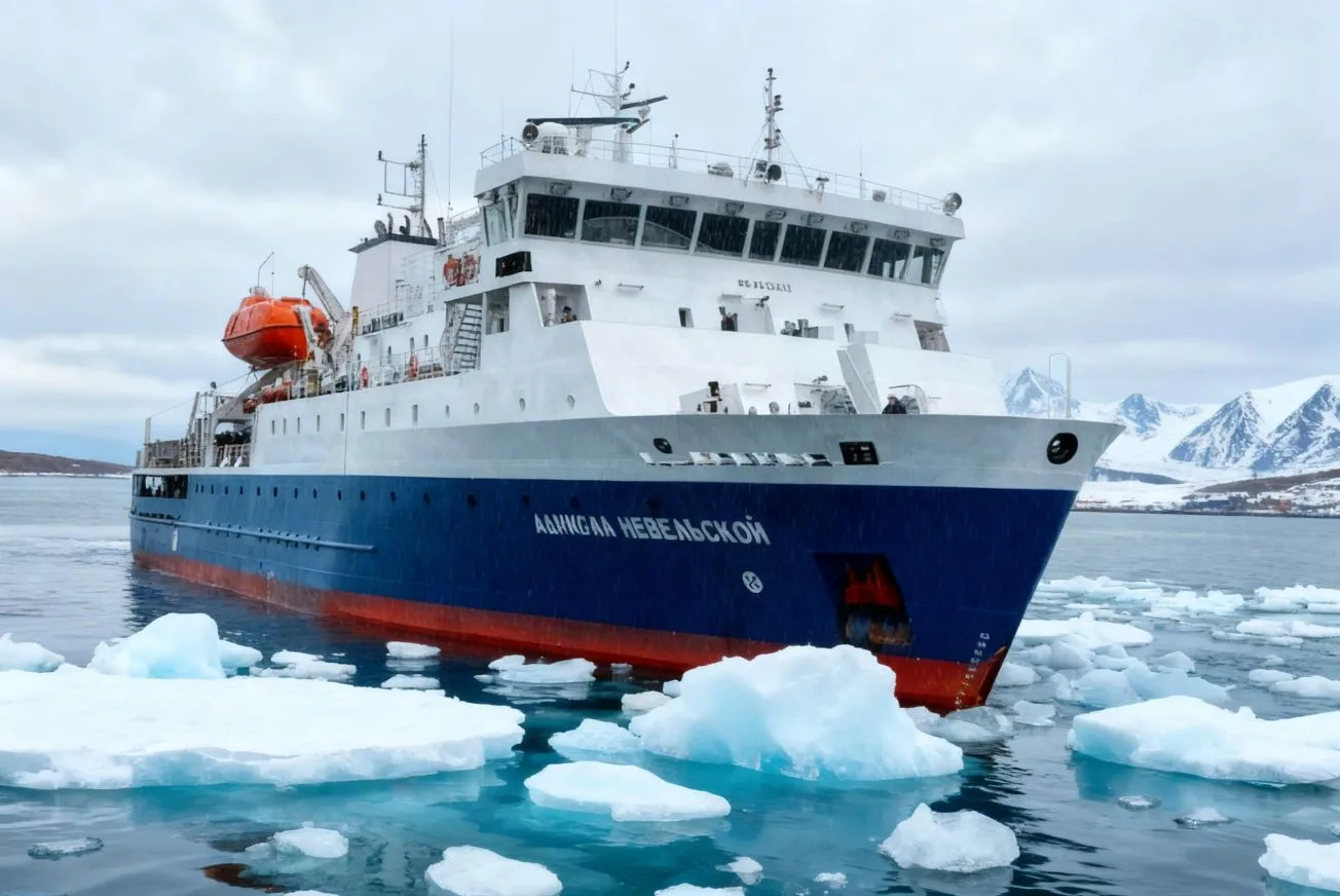 ИНФОРМАЦИЯ 09 час. 30 мин. 17.02.2026 г.       🛥 т/х "Павел Леонов" находится в порту Корсаков в ожи