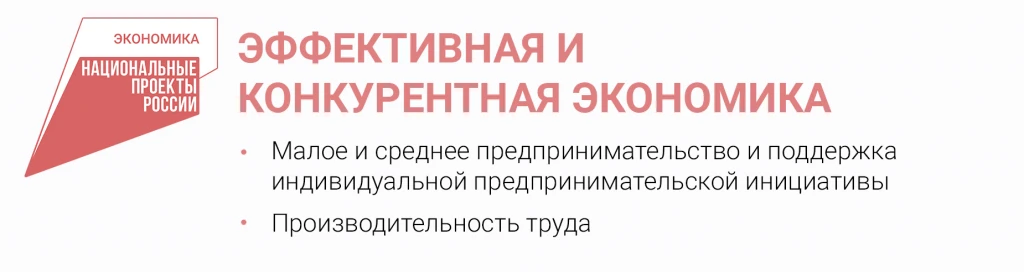 В рамках нацпроекта «Эффективная и конкурентная экономика» предприятия региона повышают...