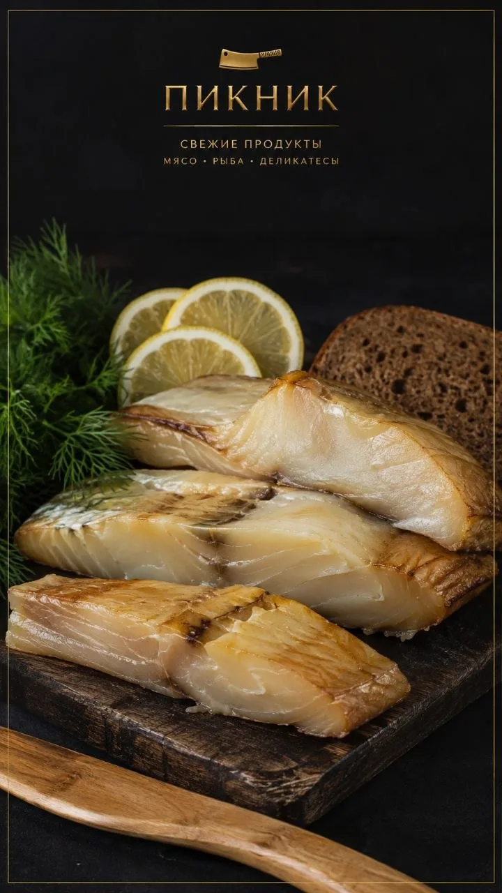 🐟 Тёша палтуса холодного копчения 🐟