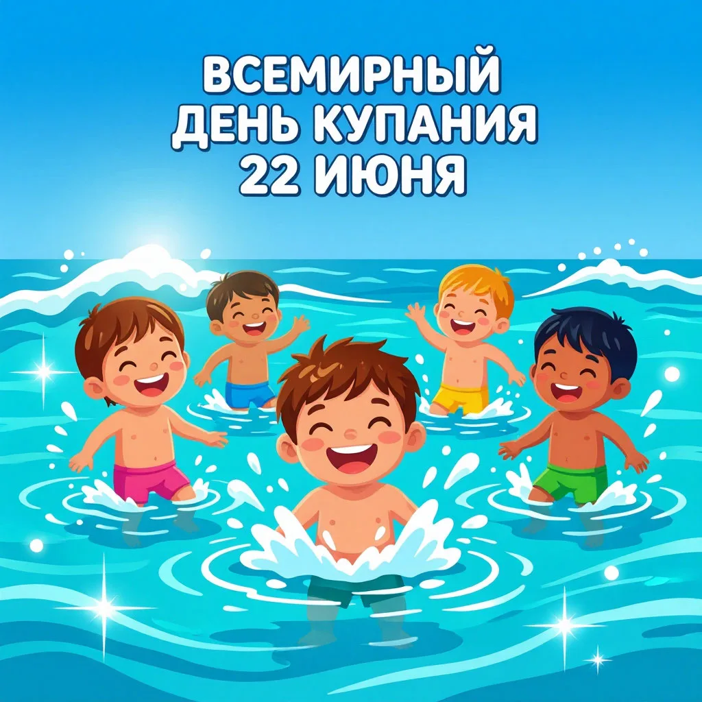 22 июня — всемирный день купания! 🏊‍♂️
Это не просто праздник, а возможность узнать больше о том, к