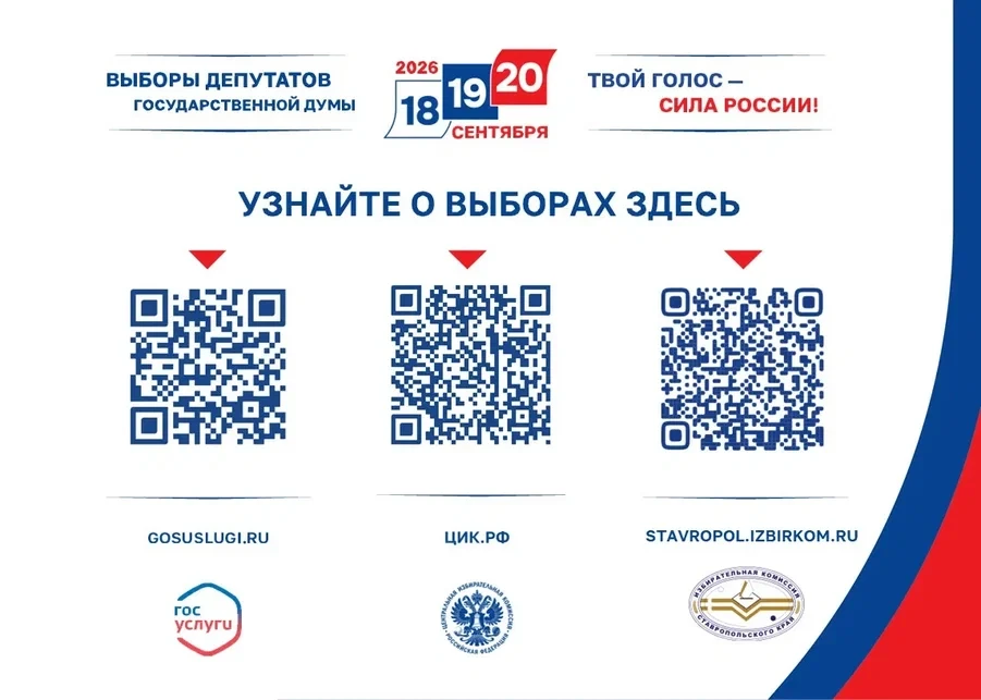 Твой голос — сила России!

18, 19 и 20 сентября в нашей стране пройдет Единый день голосования. Это 