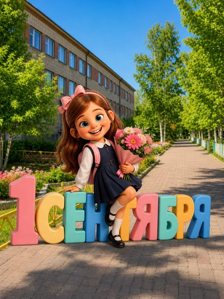 С Днём знаний! Здравствуй, новый учебный год! 🎉