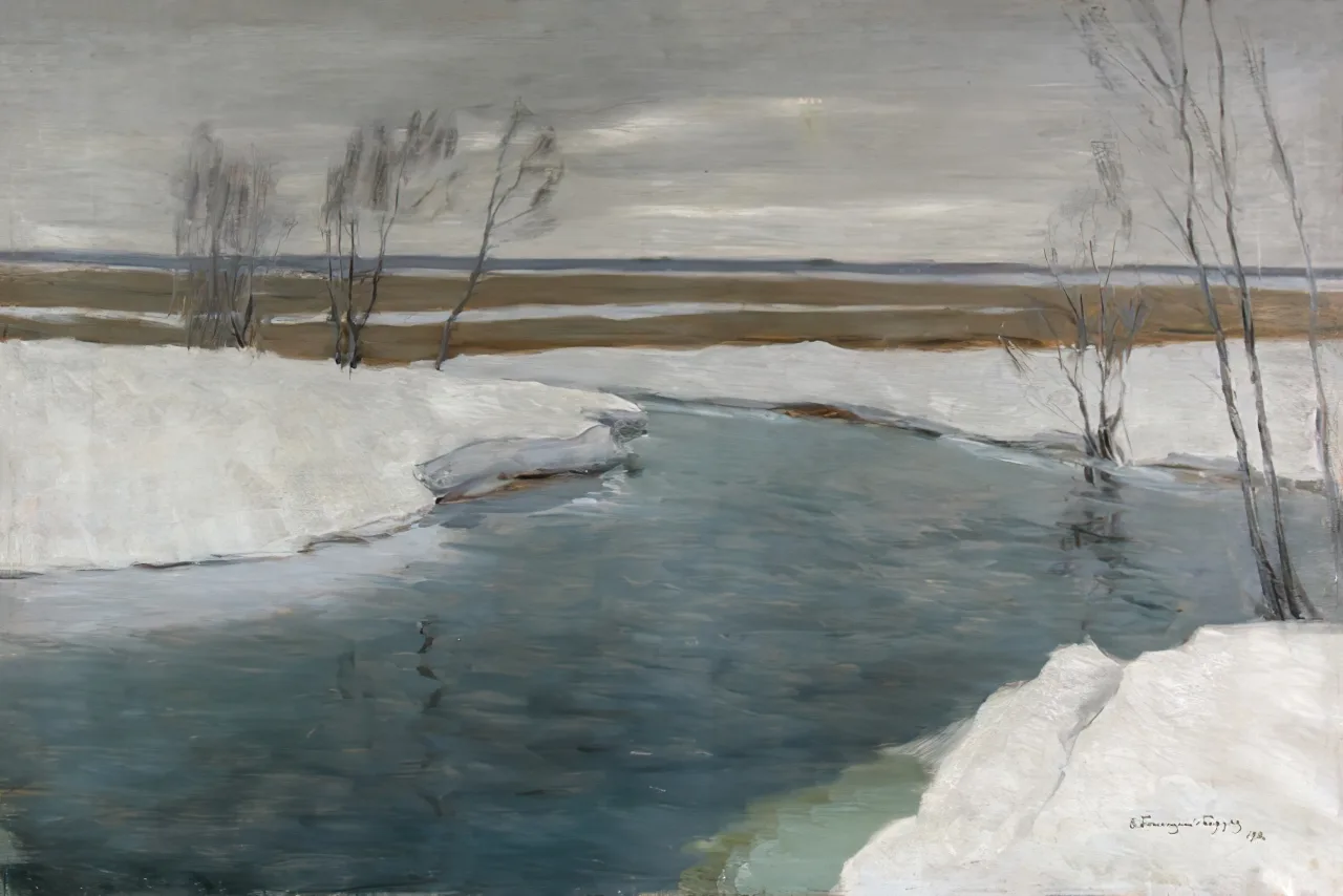 Бялыницкий-Бируля Витольд Каэтанович (1872 - 1957)
«В конце зимы», 1911
Мордовский республиканский м