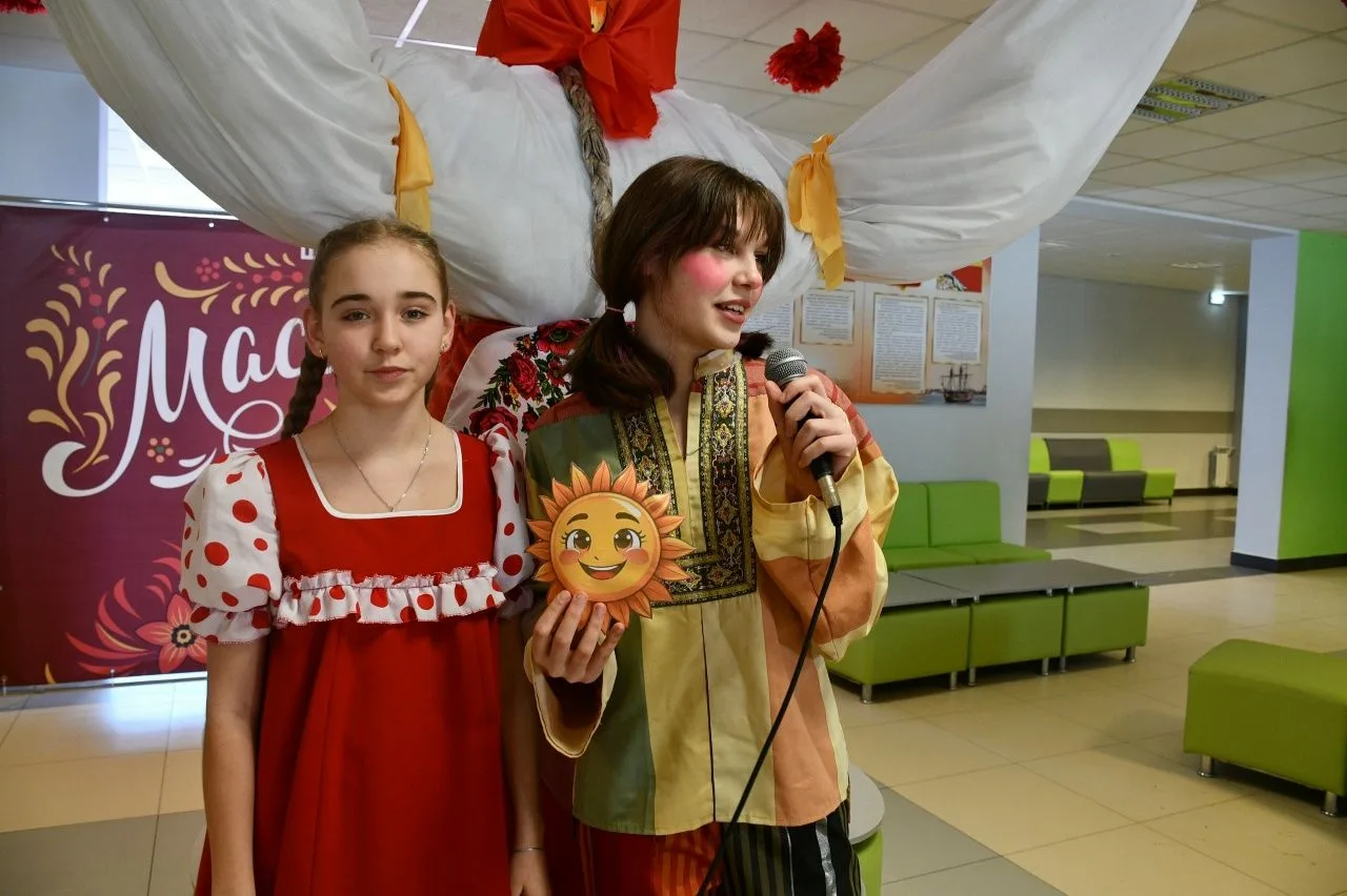 📍Масленичные хороводы  19 февраля в нашей школе царила по-настоящему яркая и задорная атмосфера. Реб