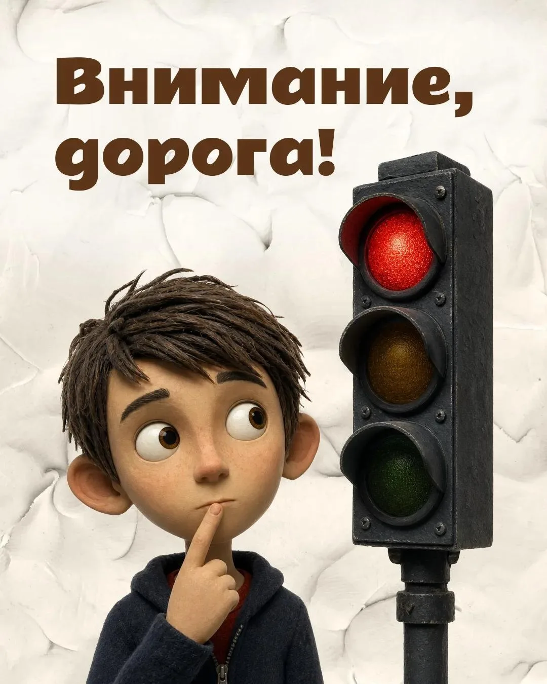 Алгоритм безопасного перехода через дорогу: стой, смотри, слушай, думай, иди