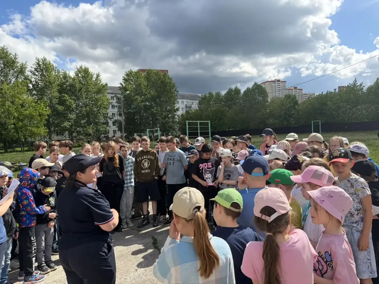 🌞 Первый день в лагере завершился! 🌞