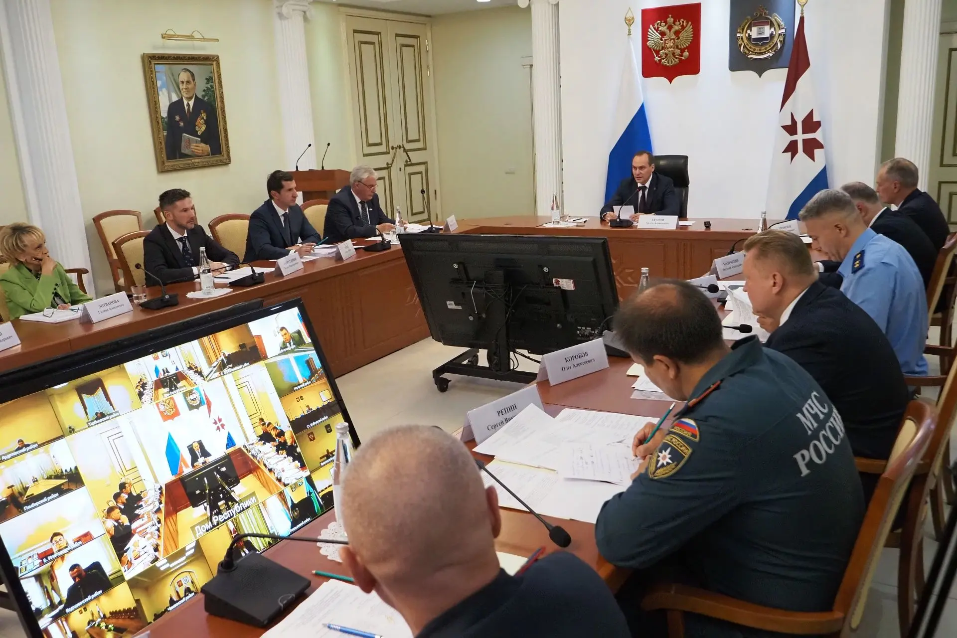 ⚡❗В МОРДОВИИ НА ЗАСЕДАНИИ АТК И ОПЕРАТИВНОГО ШТАБА ВЫРАБОТАНЫ МЕРЫ ПО ОБЕСПЕЧЕНИЮ АНТИТ...