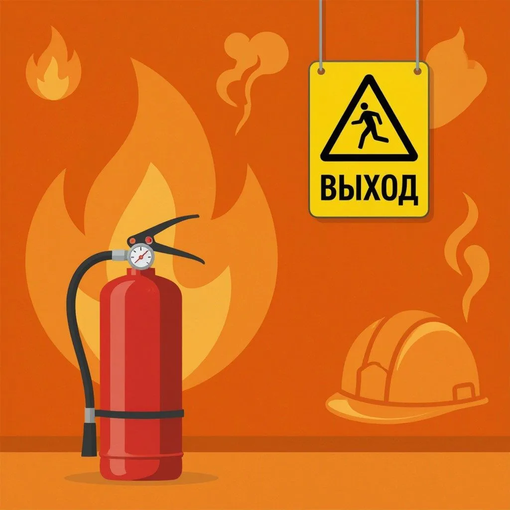 🛑Пожар — это не просто огонь. Это секунды, когда важно действовать правильно, чтобы за...