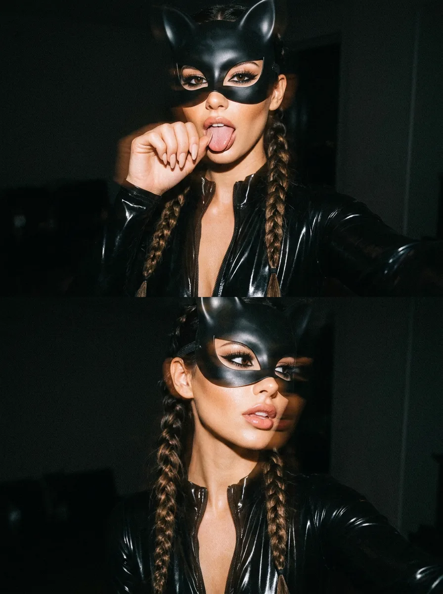 Женщина кошка 🖤