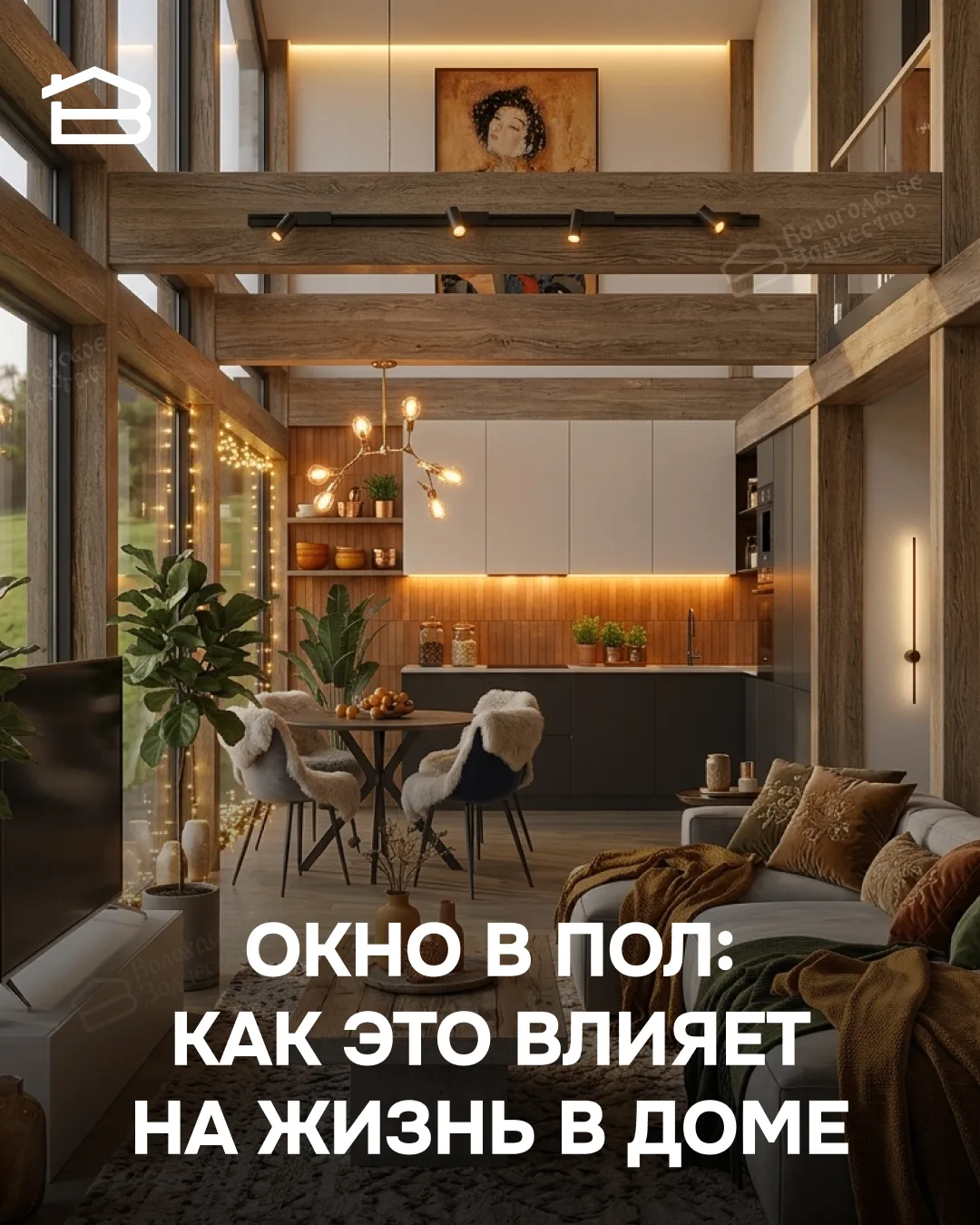 Панорамные окна меняют дом сильнее, чем кажется