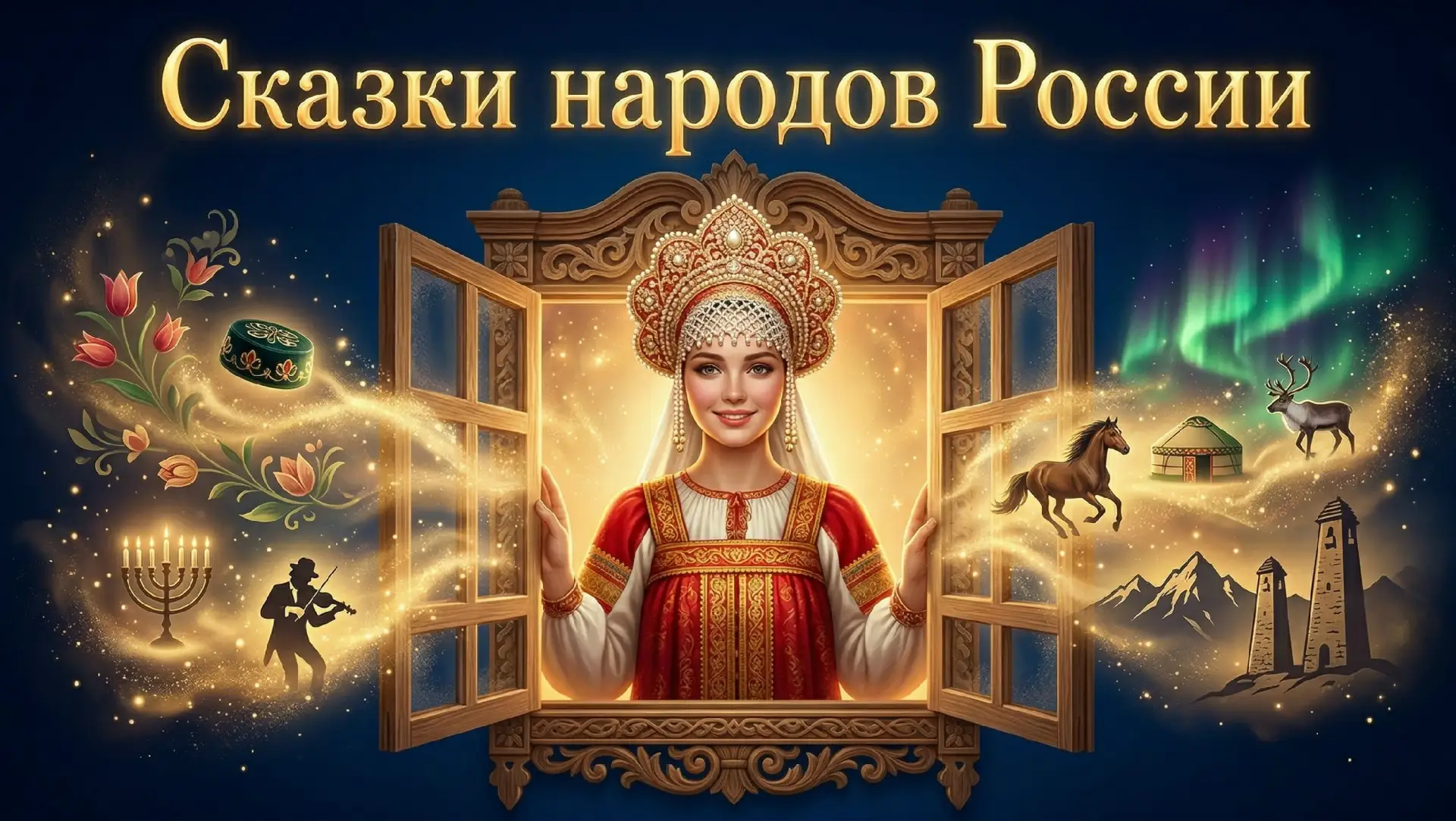 В рамках проекта «Сказки народов России», приуроченного Году единства народов России, м...