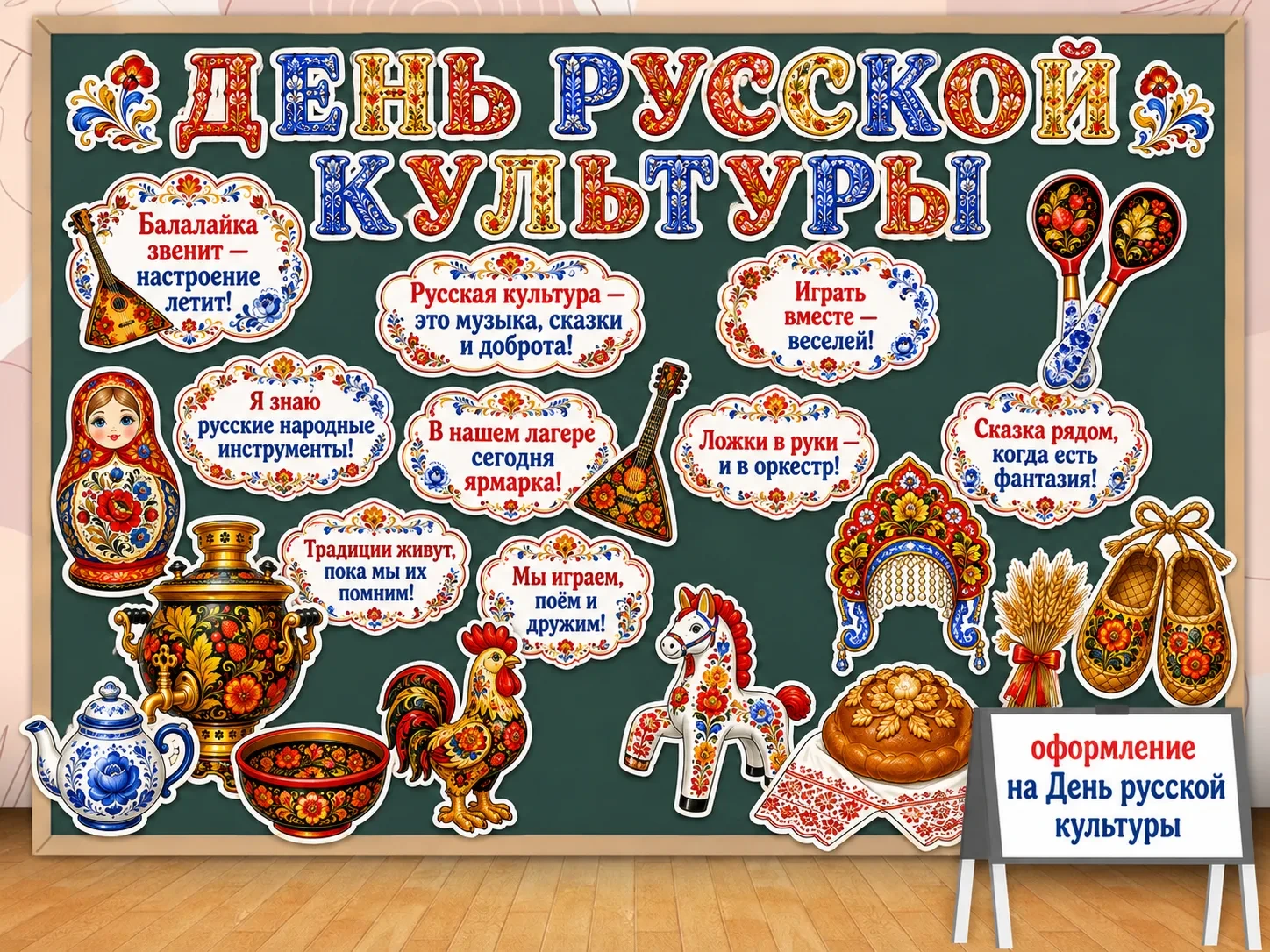 Оформление для этого дня можно скачать здесь