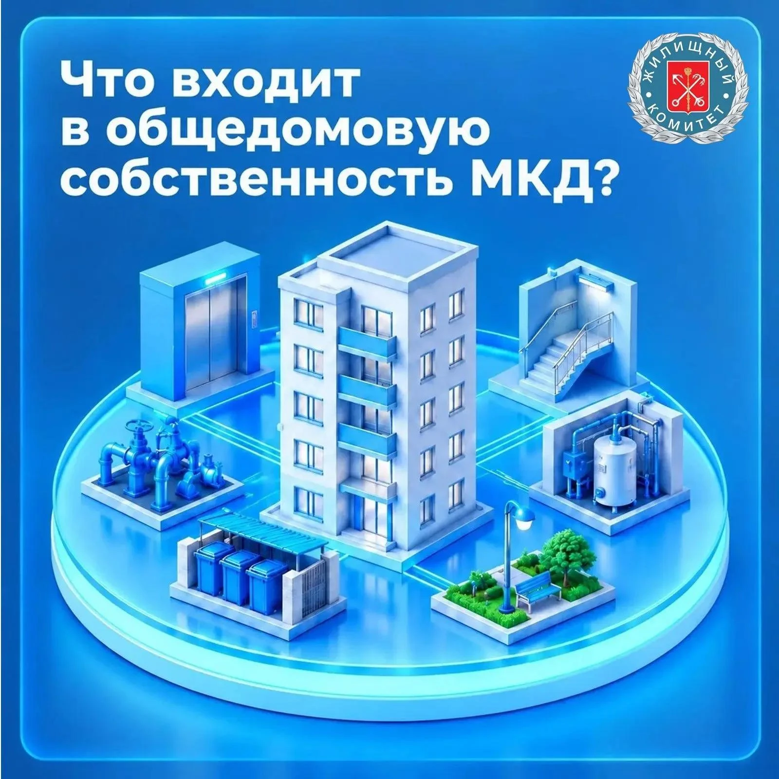 Что входит в общедомовую собственность МКД?