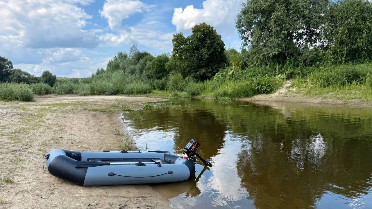 Поплавали вчера на лодке. Как раз погода была хорошая 👌🏻