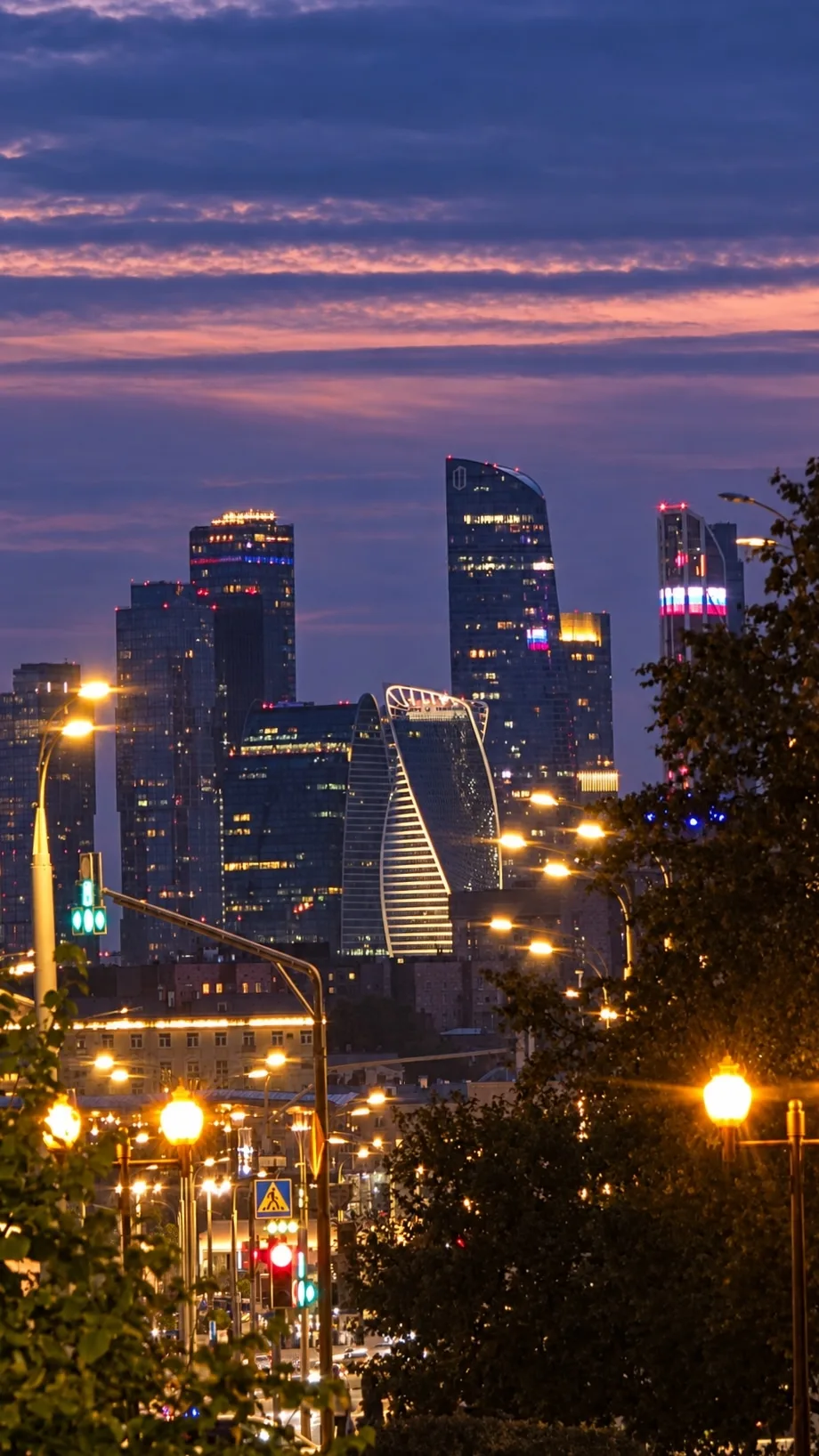 Ритм ночной Москвы.