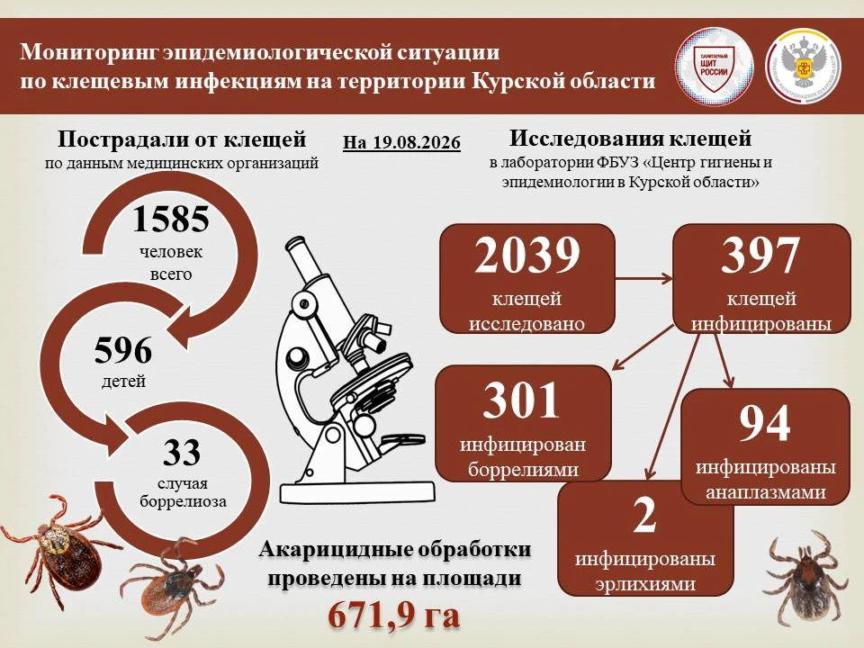 Помните о защите от клещей!