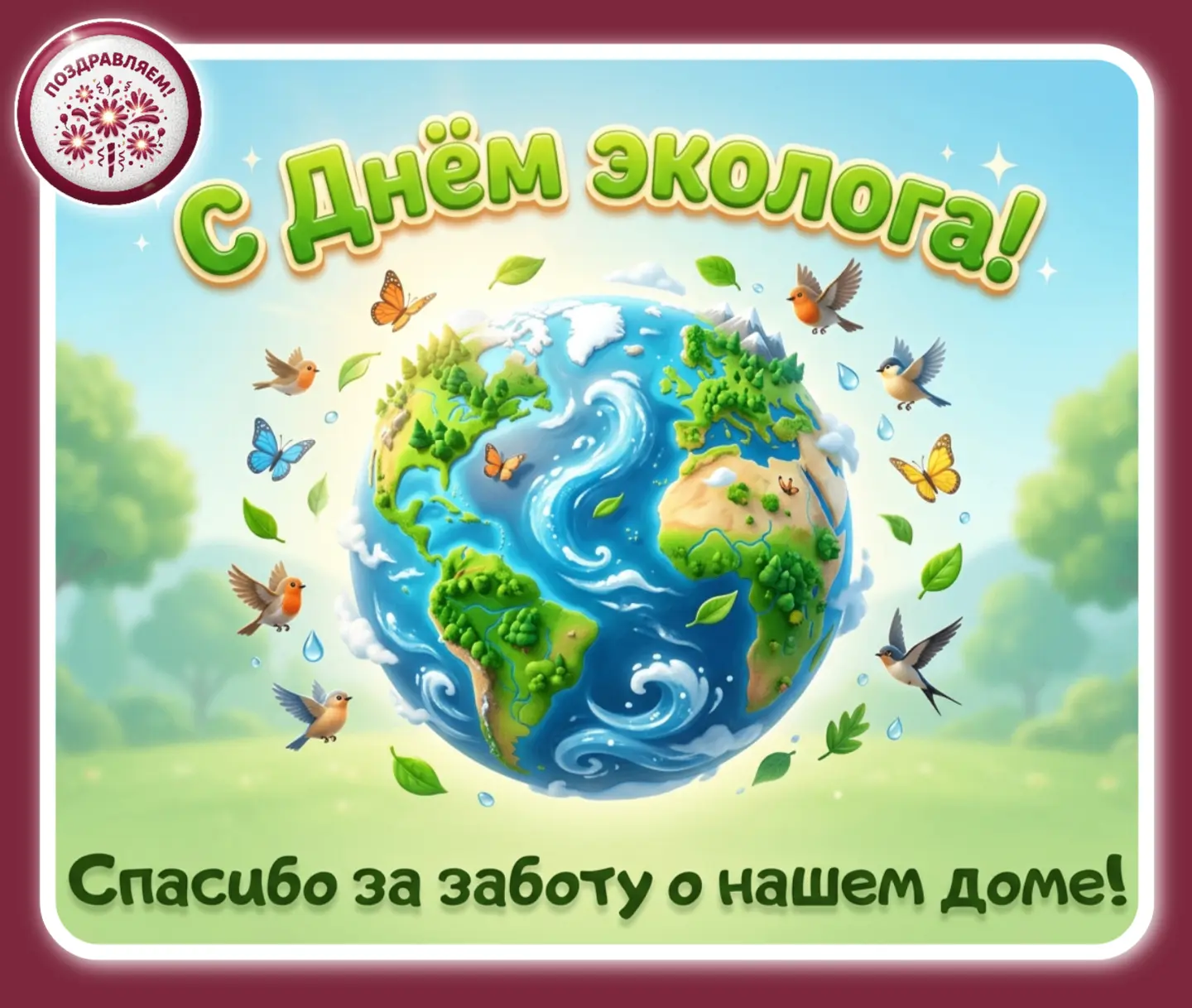 🌱 С Днём эколога!