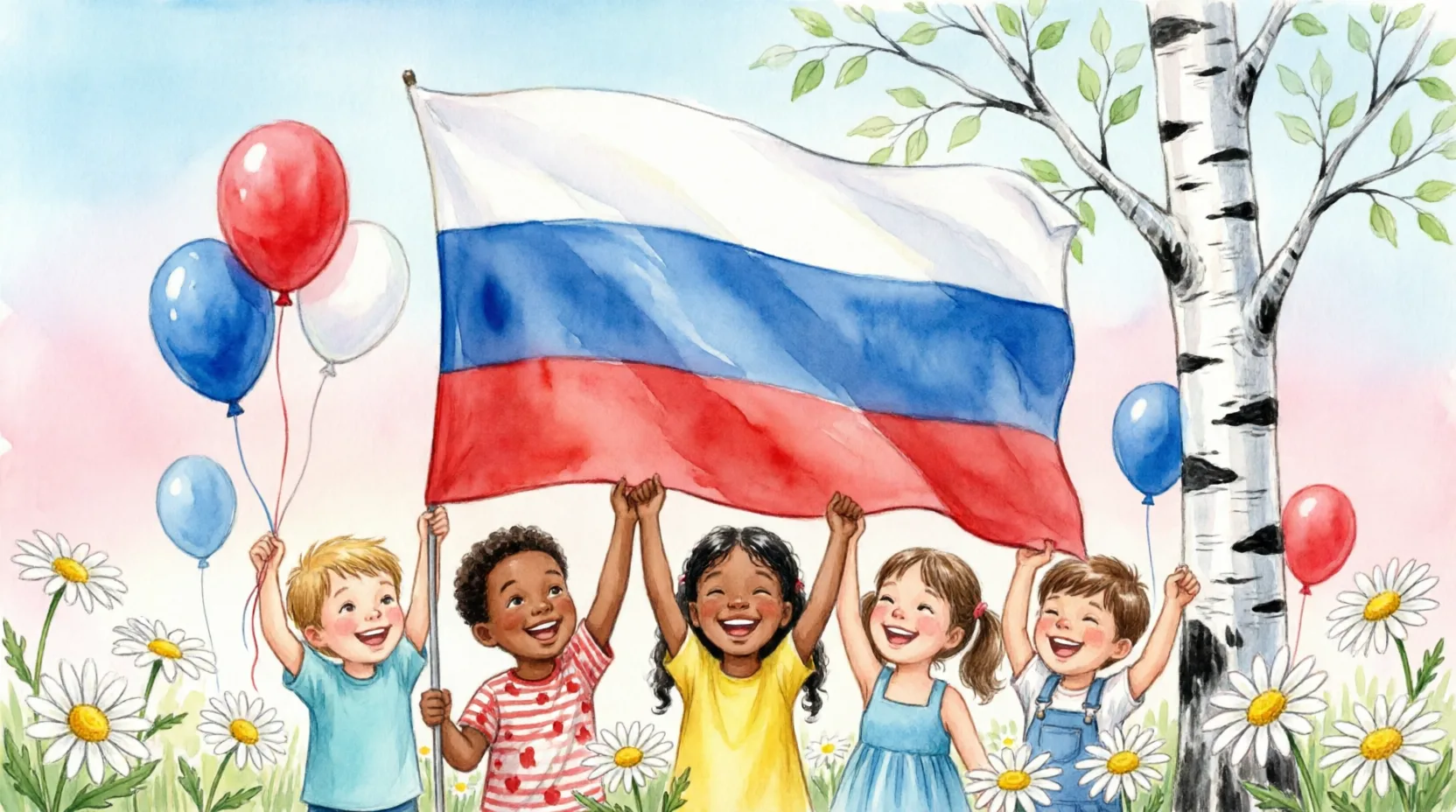 #Новости
Яркий и дружный День России!
12 июня на Загородной базе ГБДОУ детского сада №31 Василеостро