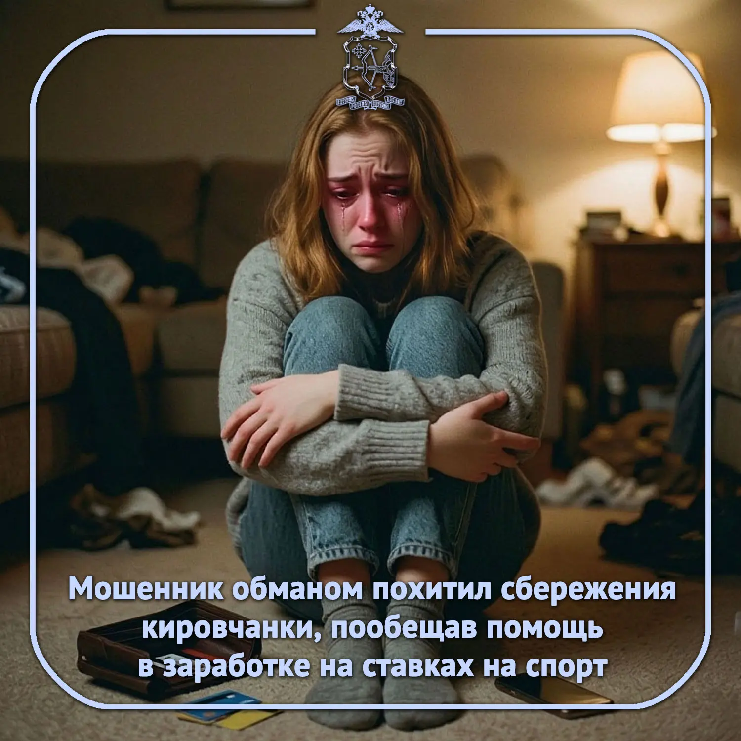 📝 В полицию с заявлением о мошенничестве обратилась 19-летняя кировчанка. Девушка в ин...