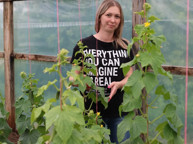 🥒 Жительница села Тимоново Ольга Гладких превратила увлечение садоводством в успешный бизнес благод