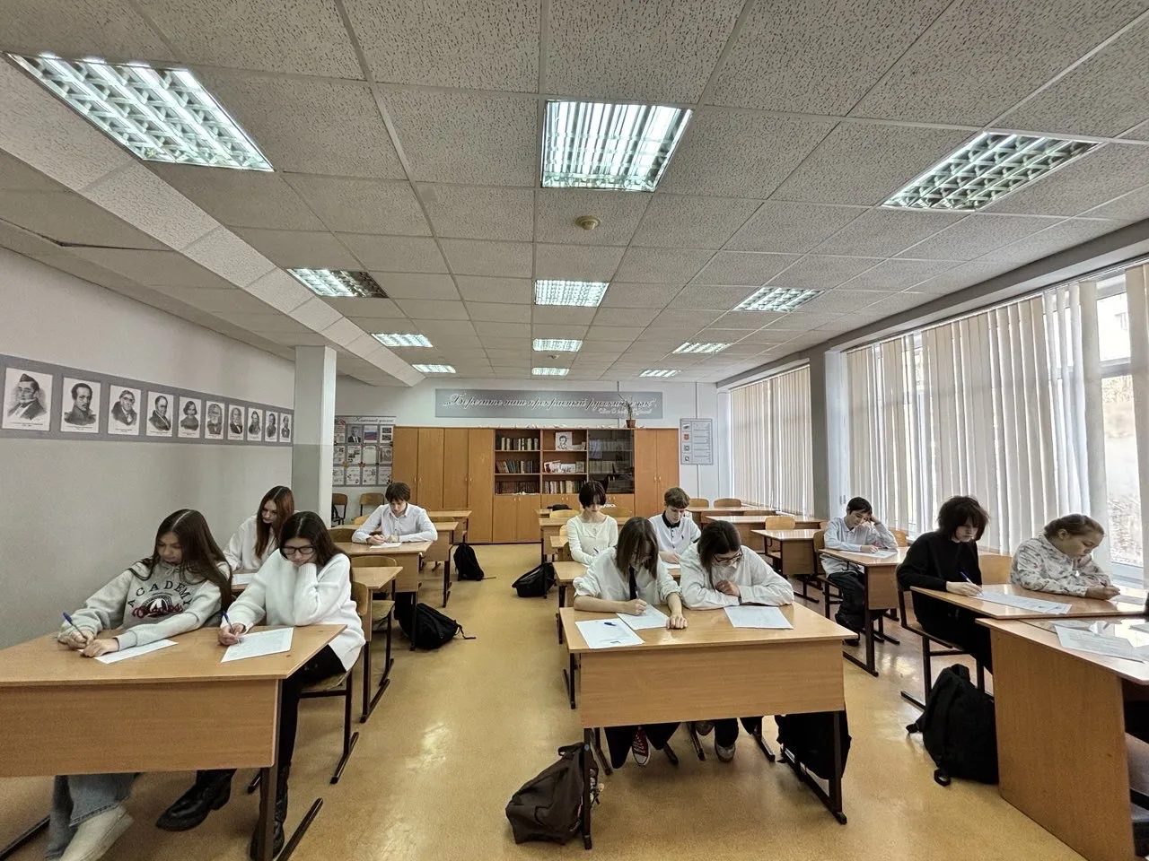 📚 Школа №44 — в строю памяти!  Ученики нашей школы с глубоким чувством откликаются на важные историч