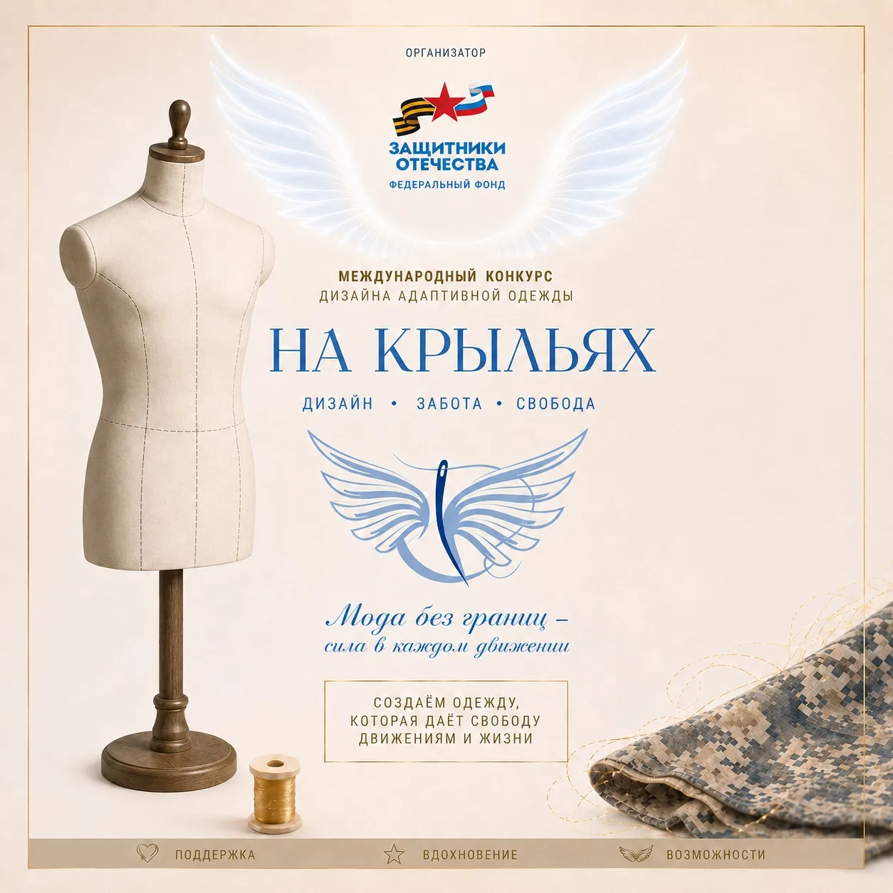 🕊️✨ Раскройте свой талант и помогите людям: объявлен старт Международного конкурса ада...