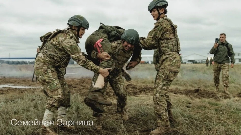 Семья Качан из Перемышля представила Калужскую область на финале «Семейной зарницы»