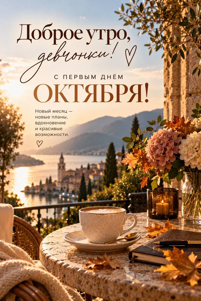 Доброе утро, девчонки 💕