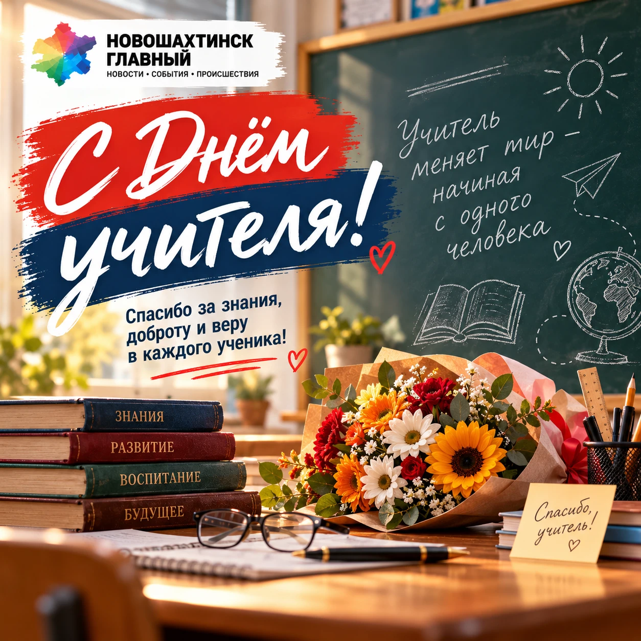 От школьной парты — к учительскому столу