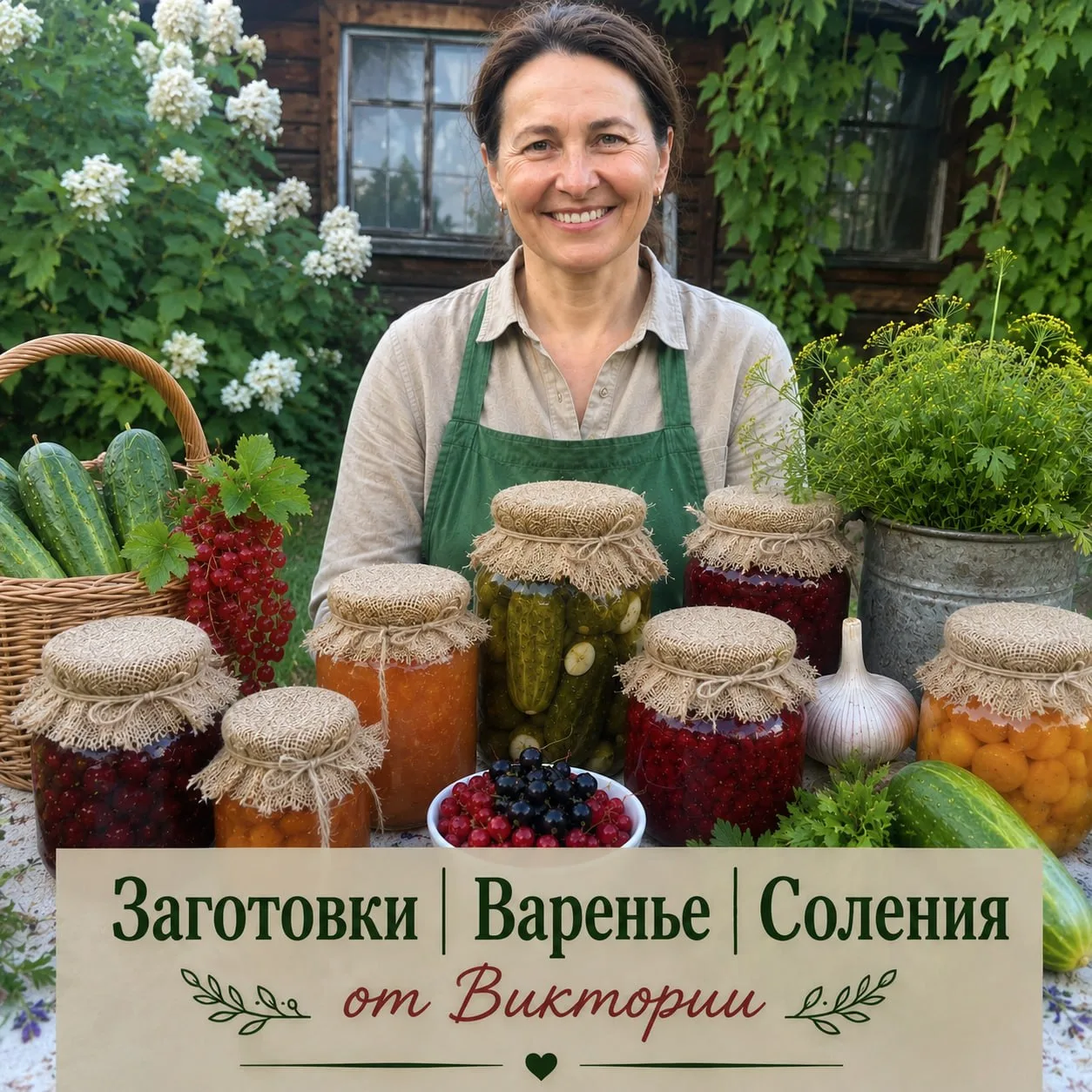 Та самая дачница Виктория теперь в МАХ с домашними заготовками на зиму и не только!