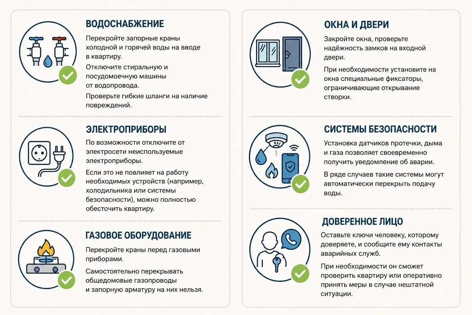 Безопасность квартиры в сезон отпусков: что важно знать.