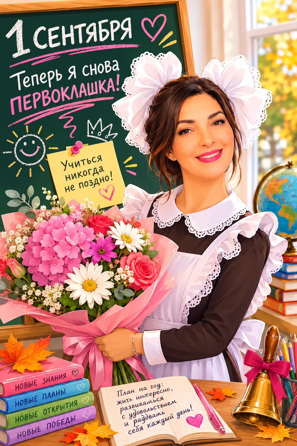 Кажется, я опять первоклассница 😄