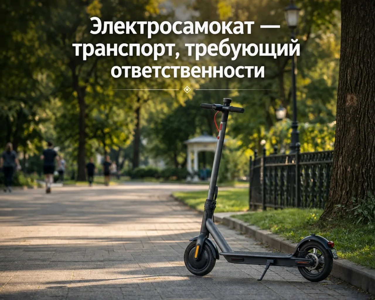 🛴 Ответственное использование электросамокатов – залог безопасности

Электросамокаты стали популярн